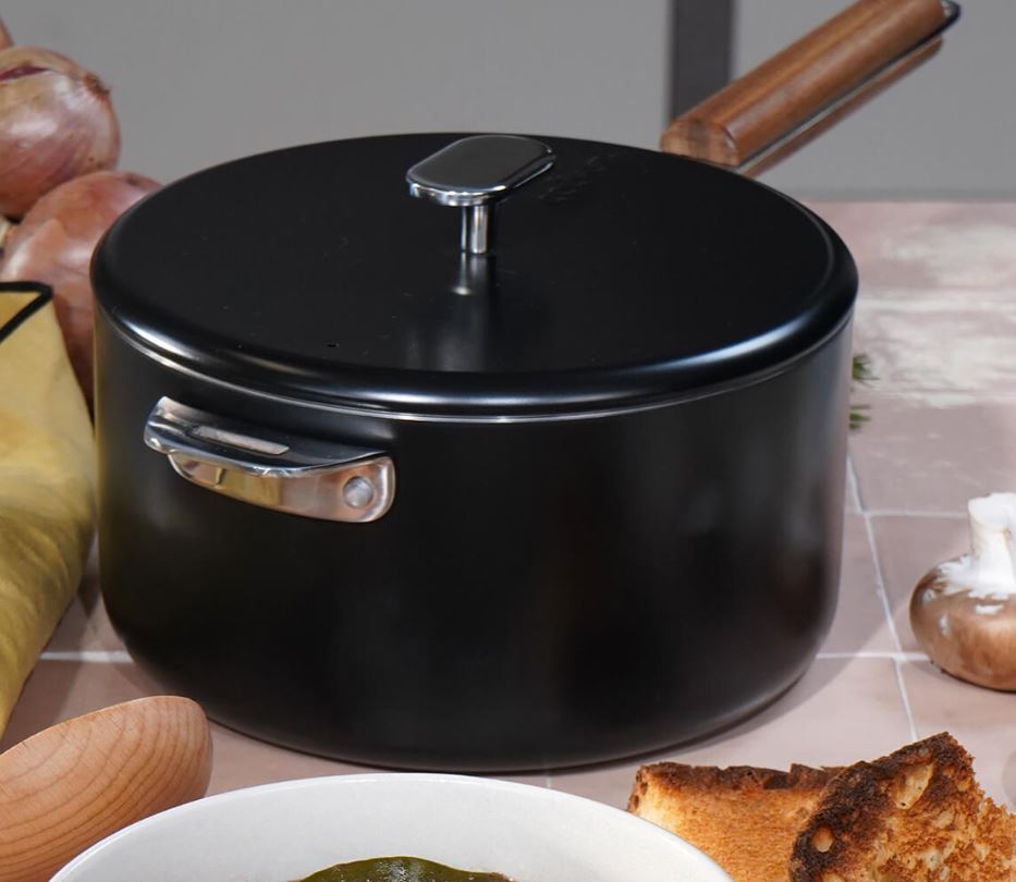 LE MERVEILLEUX COUVERCLE INOX NOIR GRAPHITE 20 CM COOKUT - Photo N°3