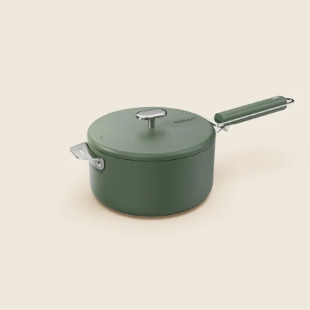 LE MERVEILLEUX COUVERCLE INOX VERT FOUGERE 20 CM COOKUT - Photo N°3