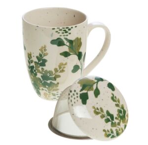 MUG FILTRE TISANIERE LISON VERT 12 X 13 X 9 CM 320ML