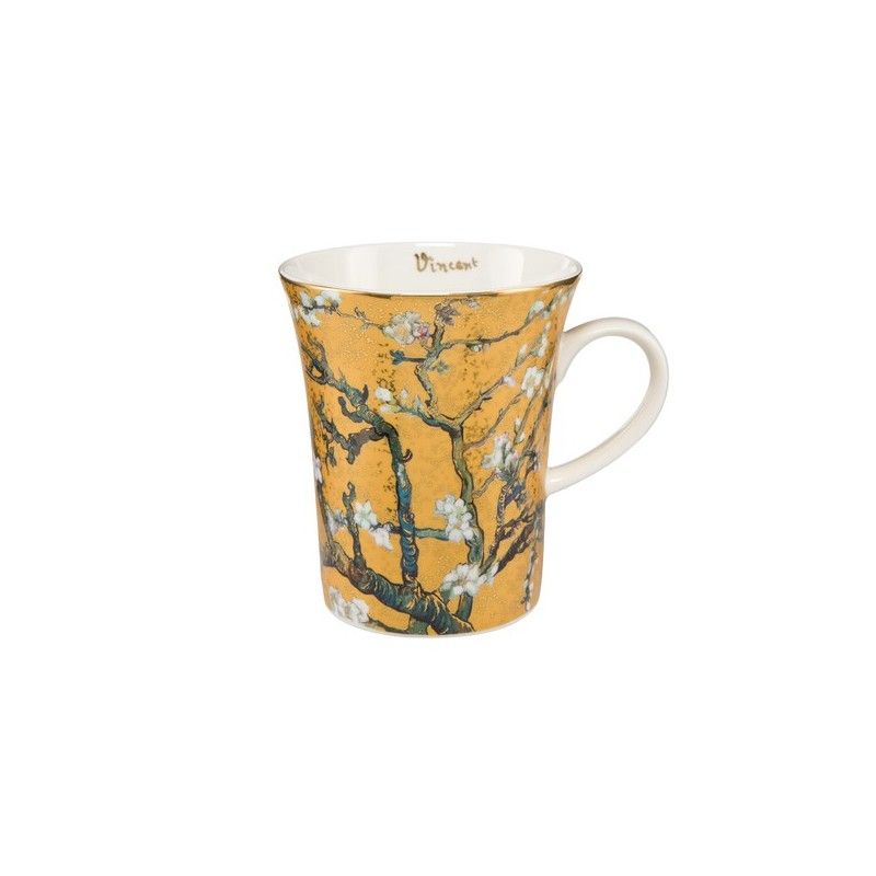 COFFRET MAXI MUG COLLECTION VAN GOGH LES AMANDIERS JAUNE - Photo N°1