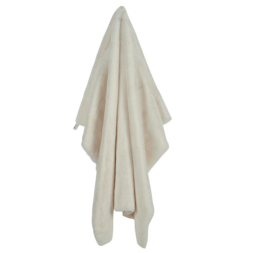 PLAID LUXE NORVEIG COULEUR BEIGE 152 X 127 CM - Photo N°3