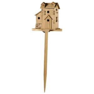 CABANE A OISEAUX SUR PIED ESPRIT CHALET 33 X 36(85) X 16 CM