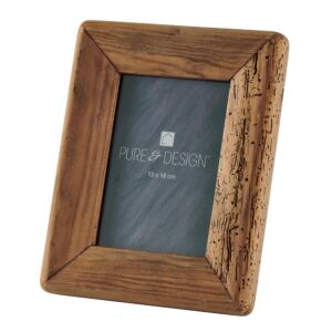 CADRE PHOTO EN PIN RECYCLE 21.5 x 26 x 3 cm