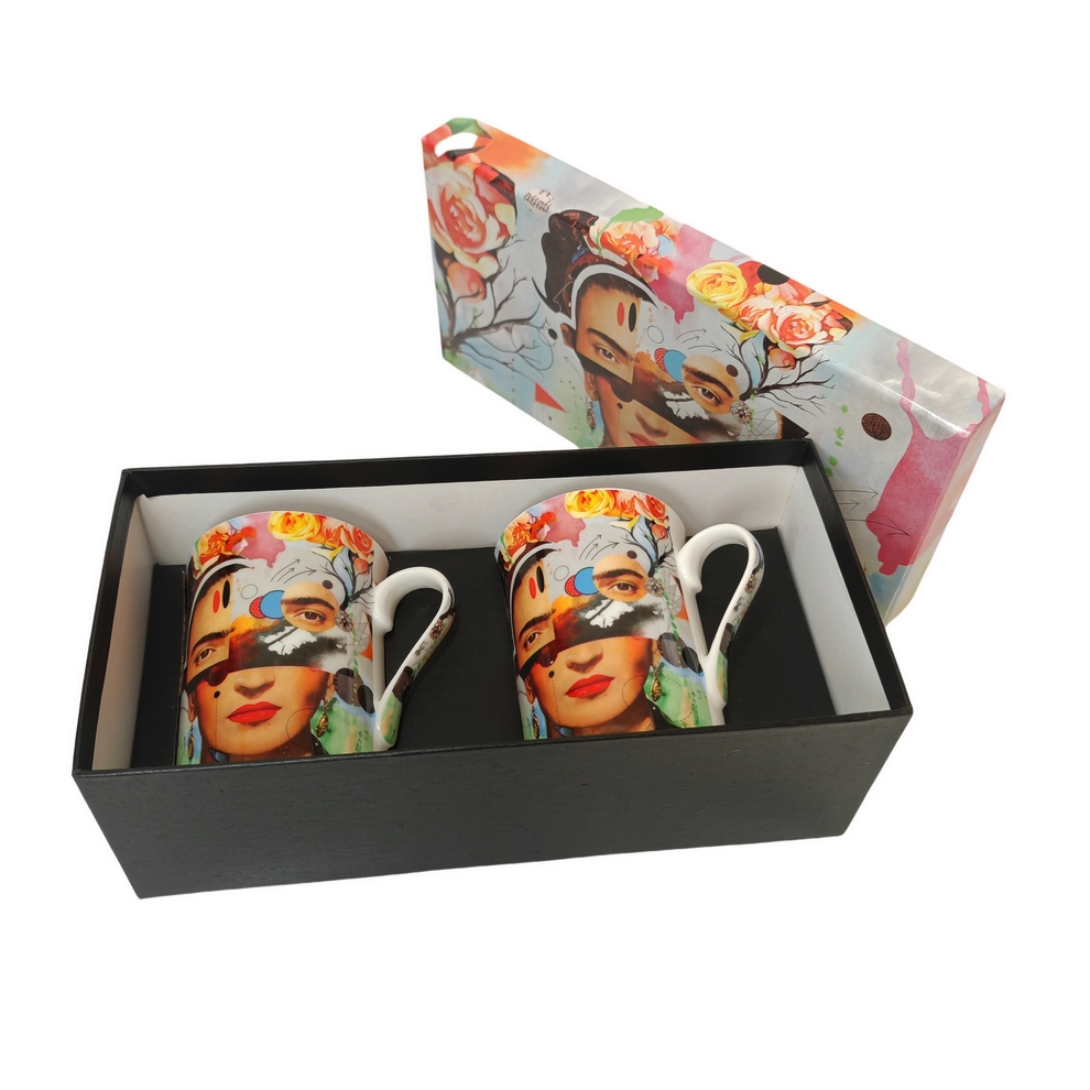 COFFRET 2 MUGS COLLECTION LOUI JOVER 300ML - Photo N°1
