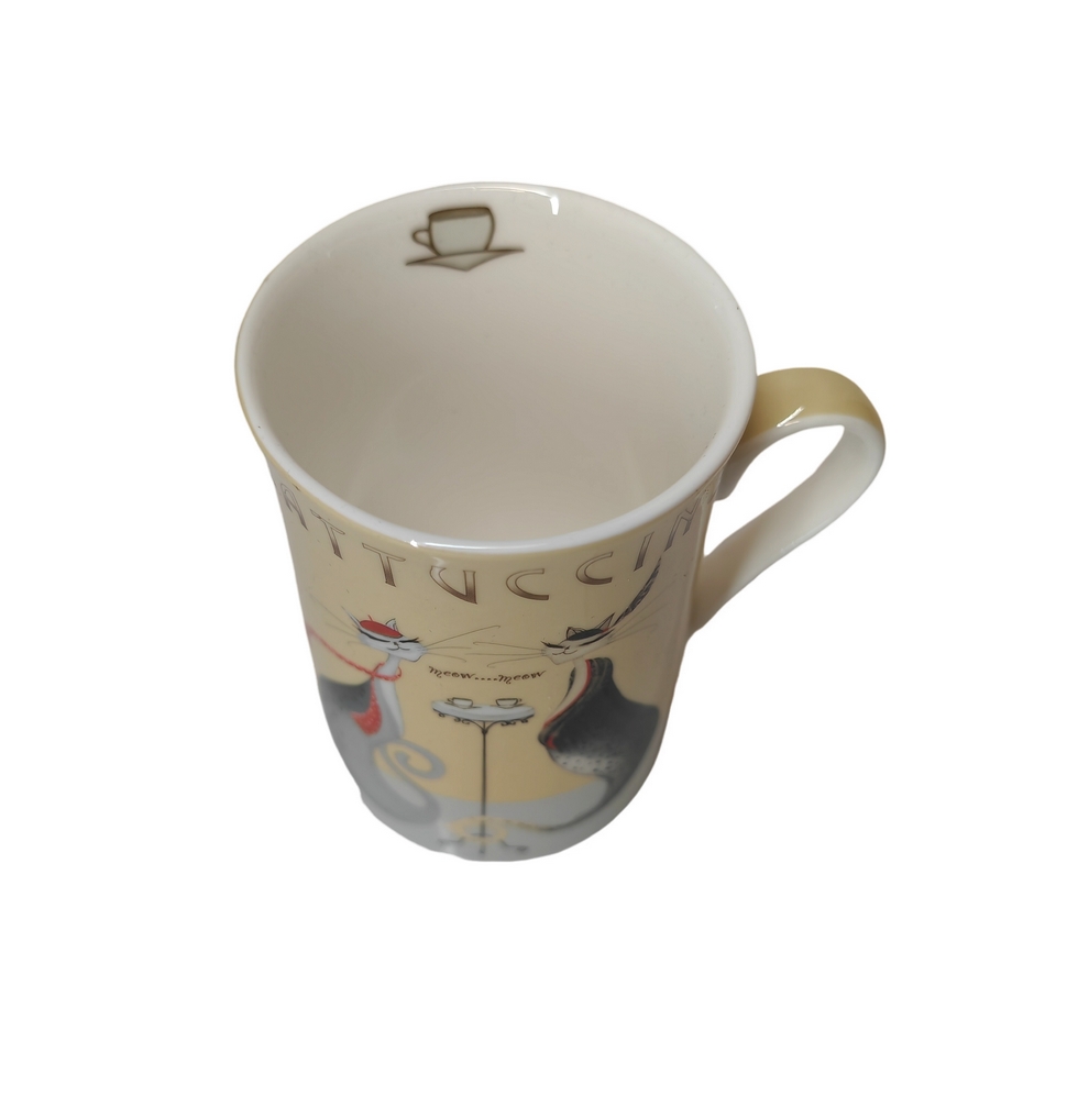 COFFRET  MUG  COLLECTION CATTUCCINO CATITUDES ROBERTSON 300 ML COUPLE - Photo N°4