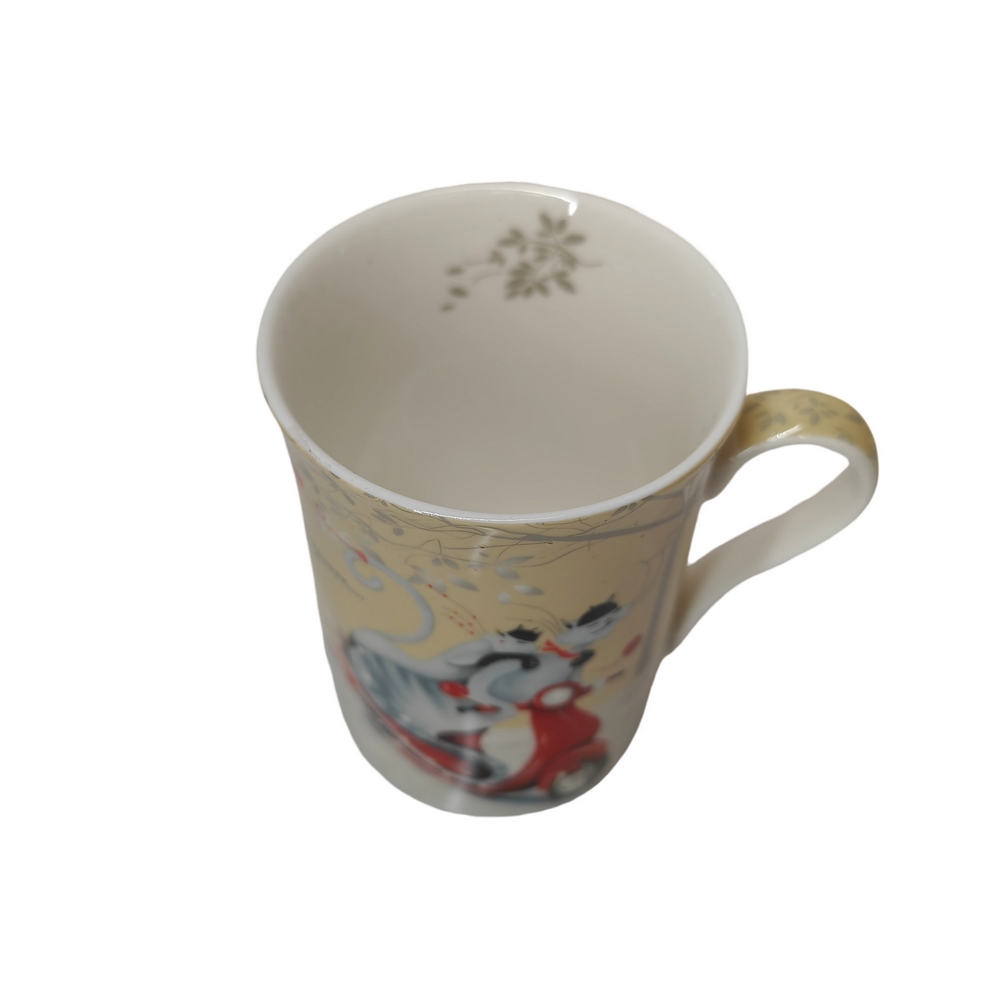 COFFRET  MUG  COLLECTION CATTUCCINO CATITUDES ROBERTSON 300 ML SCOOTER - Photo N°4