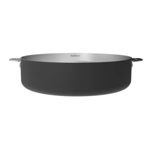 LA MERVEILLEUSE POELE INOX 28 CM COULEUR NOIR GRAPHITE