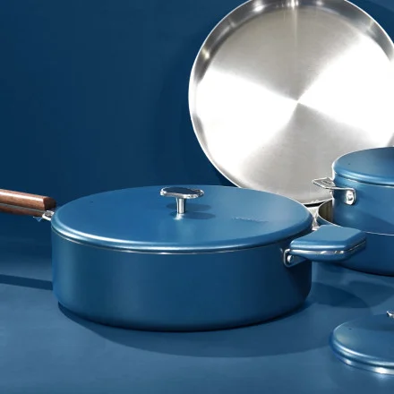 LA MERVEILLEUSE ANSE INOX AMOVIBLE BLEU MYRTILLE - Photo N°4