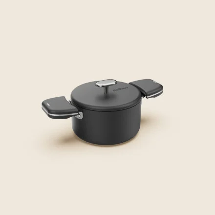 LA MERVEILLEUSE ANSE INOX AMOVIBLE NOIR GRAPHITE - Photo N°4