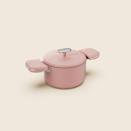 LA MERVEILLEUSE ANSE INOX AMOVIBLE ROSE GUIMAUVE - Photo N°5