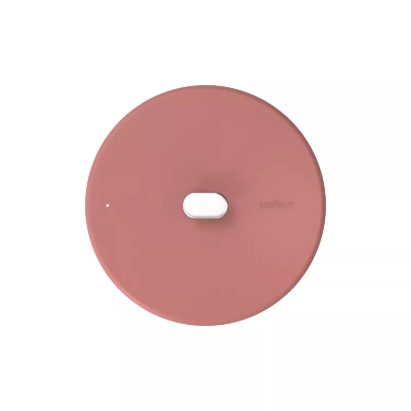 LE MERVEILLEUX COUVERCLE INOX ROSE GUIMAUVE 28 CM COOKUT - Photo N°1