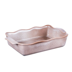 PLAT A FOUR RECTANGULAIRE ELY BRUN GRES 36 X 21 X 8 CM