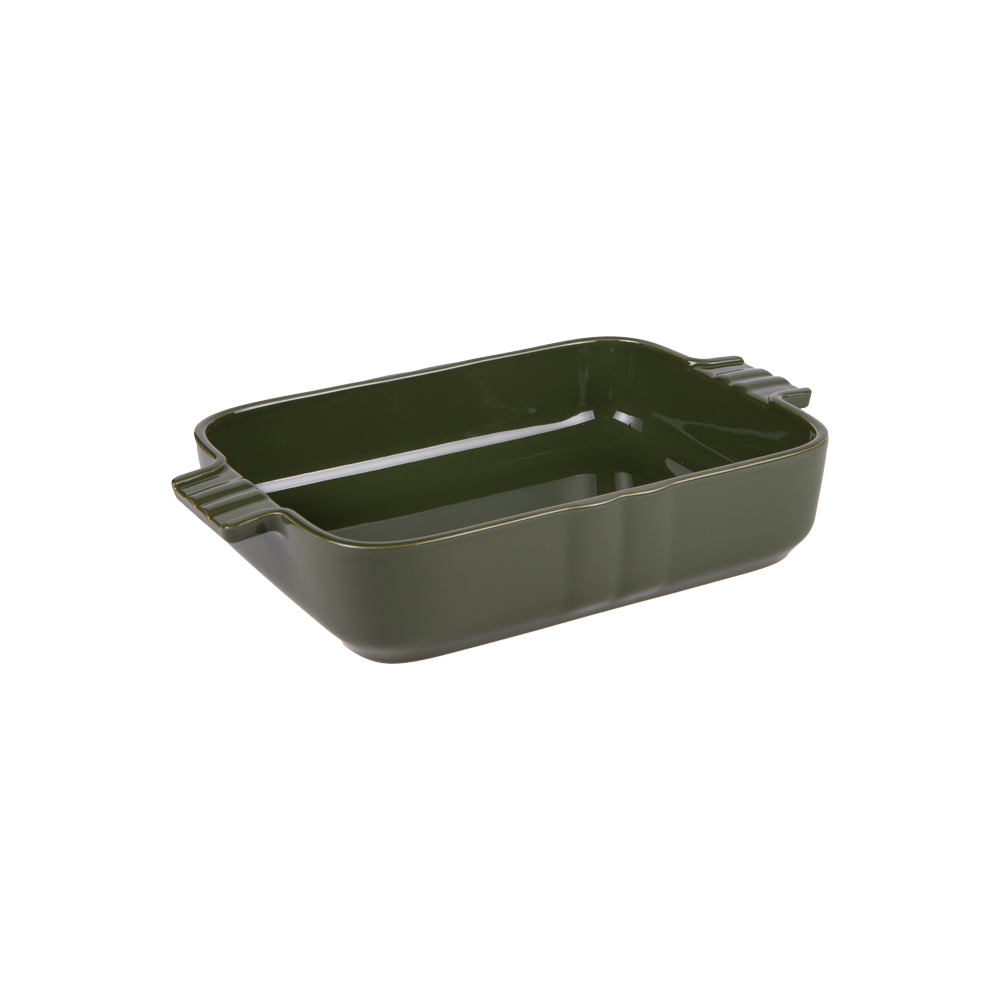 PLAT GRATIN LOURMARIN KAKI 30.8 X 20.5 X 7.3 CM - Photo N°1