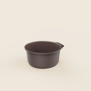 CASSEROLE SANS POIGNEE COOKUT ANTI ADHERENTE 20 CM COULEUR MOKA