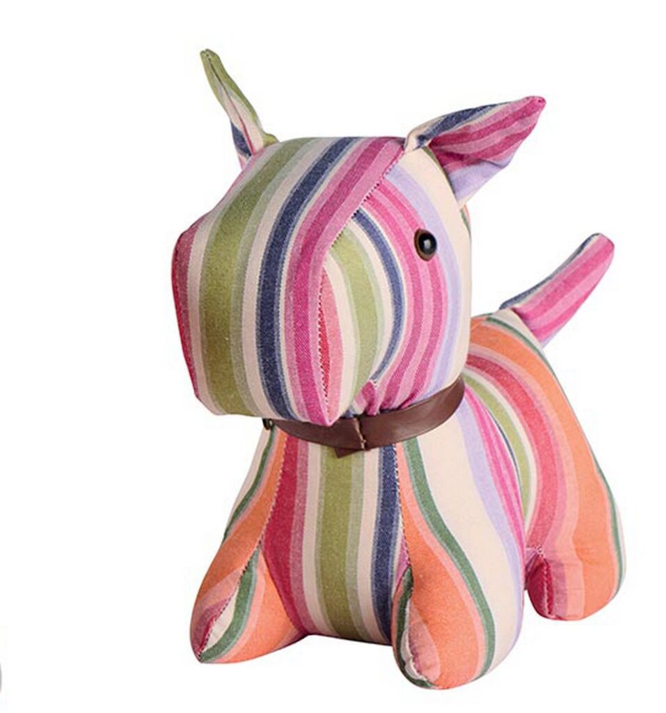 BLOQUE PORTE CHIEN MULTICOLORE  32 X 25 X 14 cm - Photo N°1