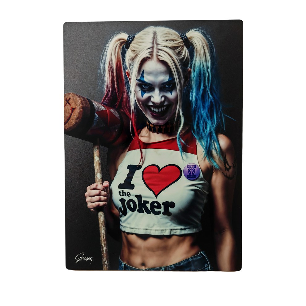 IMPRESSION GIRL THE QUINN DE GRANGER SUR DIBOND AVEC ATTACHE 20 X 28 CM - Photo N°1