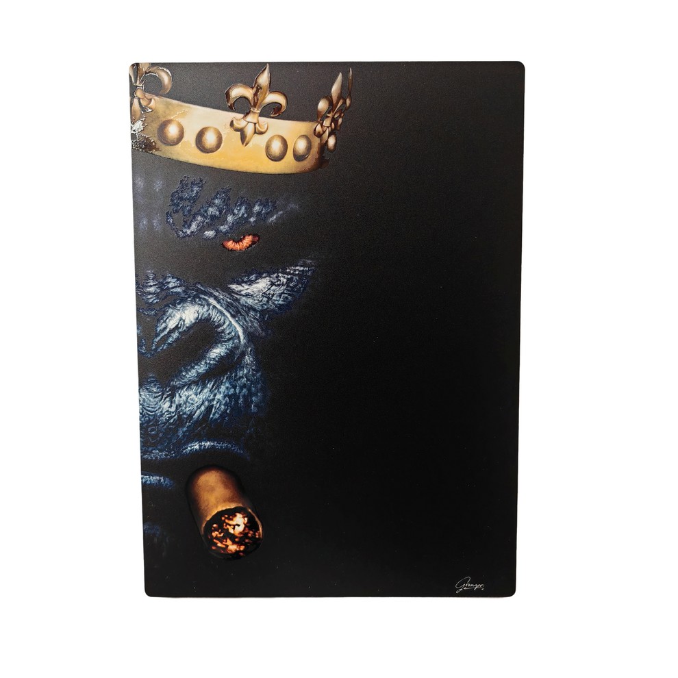 IMPRESSION THE KING DE GRANGER SUR DIBOND AVEC ATTACHE 20 X 28 CM - Photo N°1