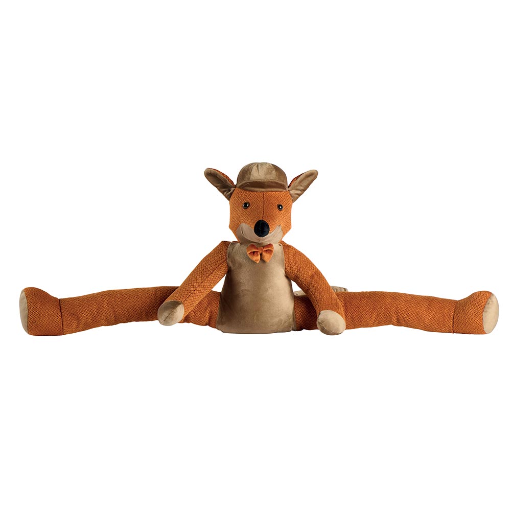 BOUDIN DE PORTE RENARD ROUX EN TISSU 95 X 34 X 20 CM - Photo N°1