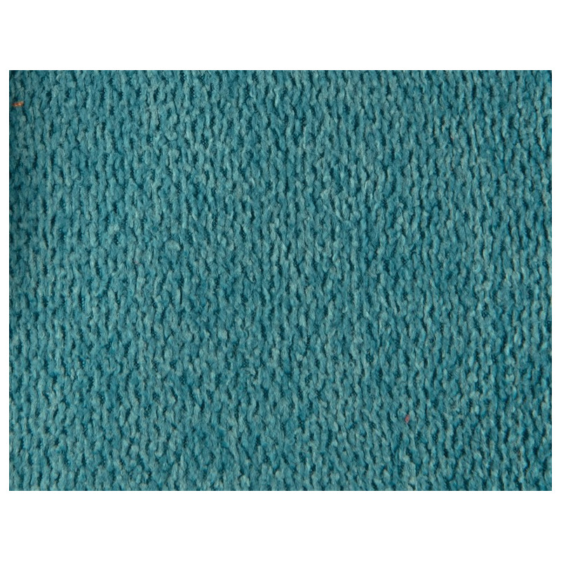 CHAISE DE BAR TISSU COULEUR BLEU TURQUOISE 52 X 97 X 56 CM ASSISE 64 CM - Photo N°3