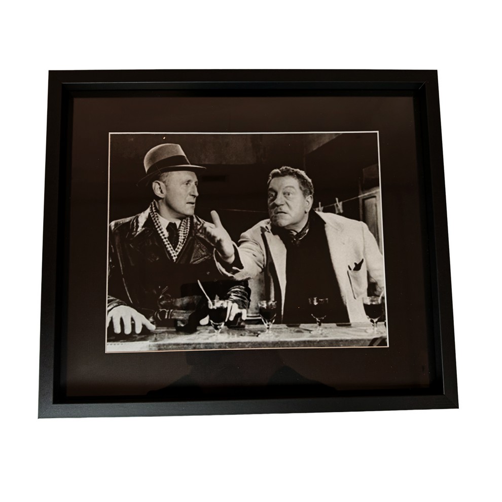 IMAGE ENCADREE LA TRAVERSEE DE PARIS CADRE NOIR 42.2 X 36.2 CM - Photo N°1
