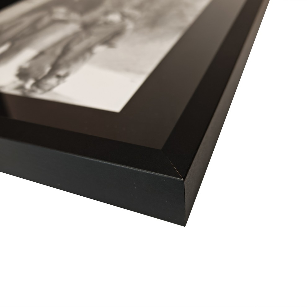 IMAGE ENCADREE LE KID .C CHAPLIN CADRE NOIR 42.2 X 36.2 - Photo N°3