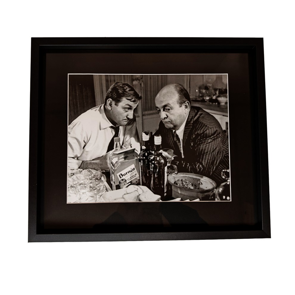 IMAGE ENCADREE LES TONTONS FLINGUEURS DUO CADRE NOIR 42.2 X 36.2 - Photo N°1