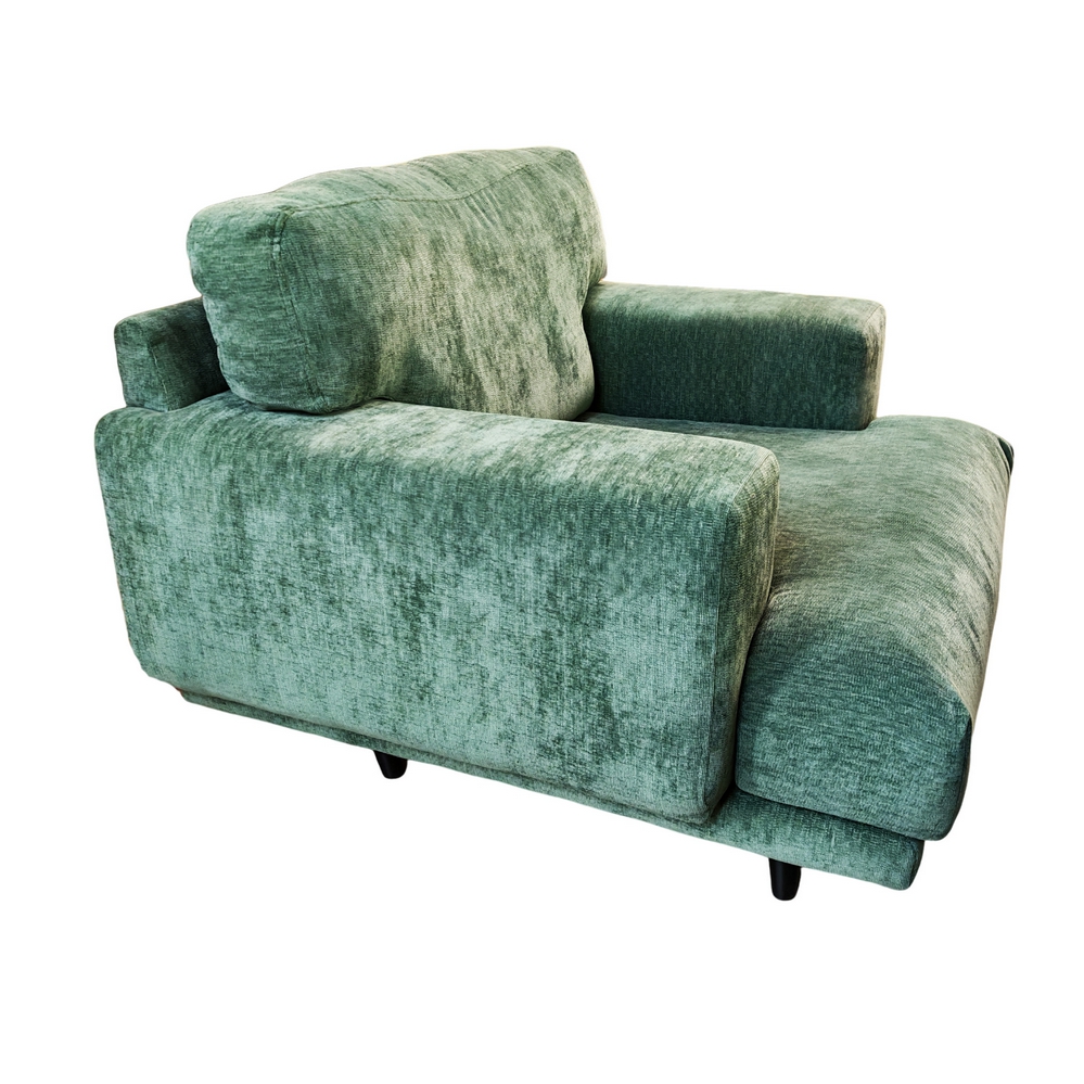 FAUTEUIL NOGALES 1 PLACE TISSU AULLA VERT 104 X 82 X 93 CM - Photo N°5
