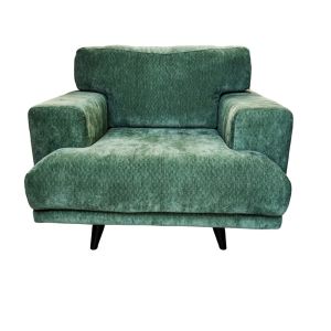 FAUTEUIL NOGALES 1 PLACE TISSU AULLA VERT 104 X 82 X 93 CM