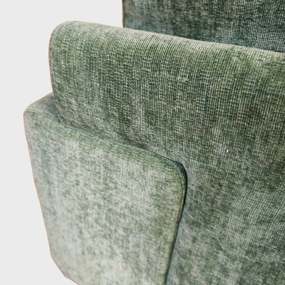 FAUTEUIL NOGALES 1 PLACE TISSU AULLA VERT 104 X 82 X 93 CM - Photo N°2