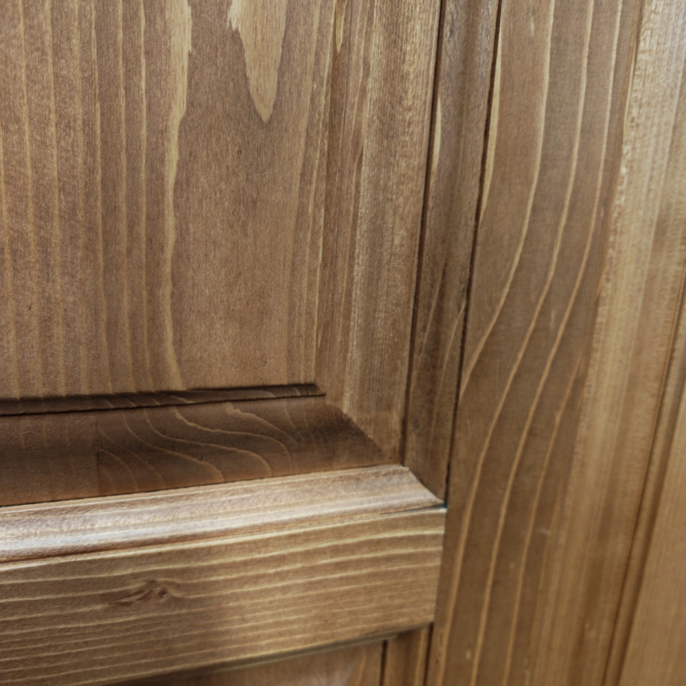 BAR PIN MASSIF FINITION CIRE DESSUS CHENE 140 X 51 X 107 CM - Photo N°12