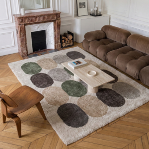 TAPIS DE SOL LEA LUDIQUE GEOMETRIQUE MULTICOLORE 160 X 230 CM