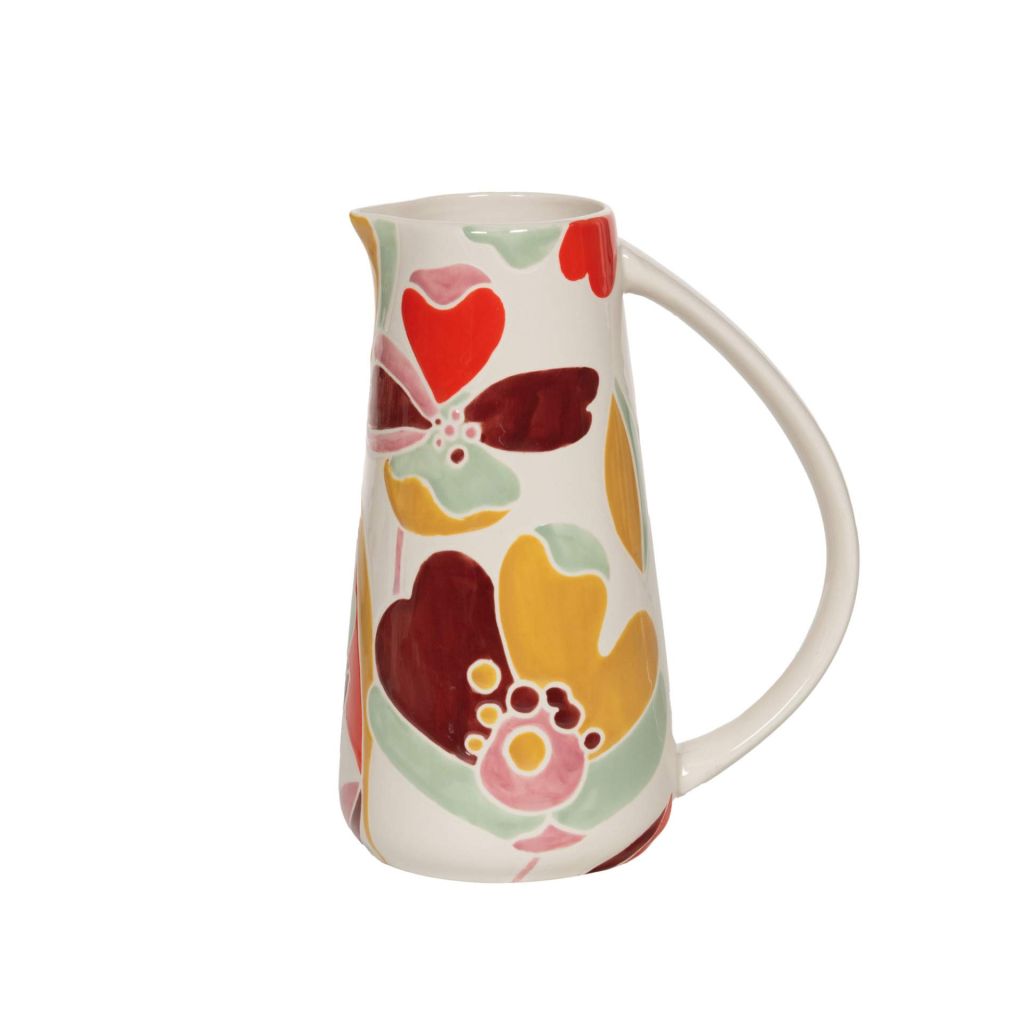 PICHET ALEXIA DECOR FLEURS MULTICOLORE 1.5 L - Photo N°1