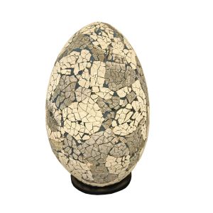 LAMPE A POSER EN RACINE DE TECK 20 X 15 X 10 CM