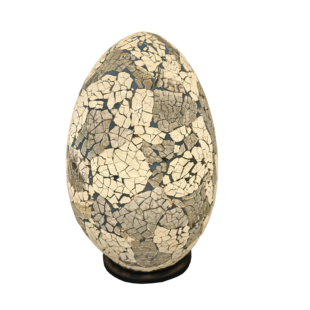 LAMPE A POSER EN RACINE DE TECK 20 X 15 X 10 CM - Photo N°1