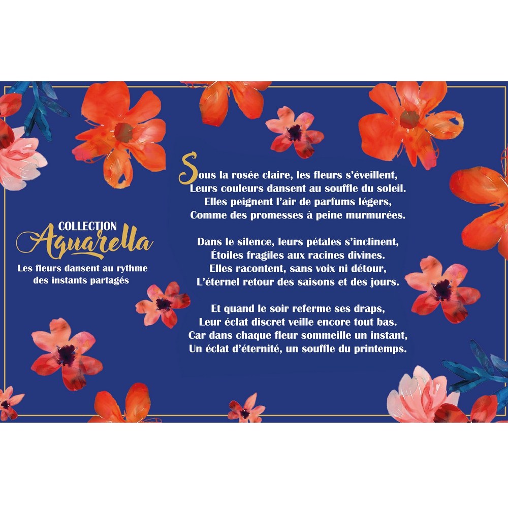 COFFRET 2 TASSES EXPRESSO COLLECTION AQUARELLA 130ML - Photo N°3