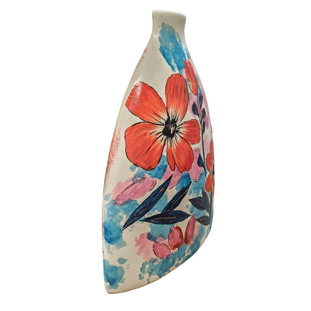 VASE CERAMIQUE AQUARELLA ACAPULCO  30.5 X 37 X 10.5 CM - Photo N°3