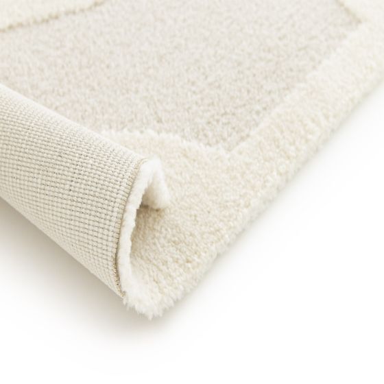 TAPIS DE SOL COCO DECO TEXTURE BLANC 160 X 230 CM - Photo N°5