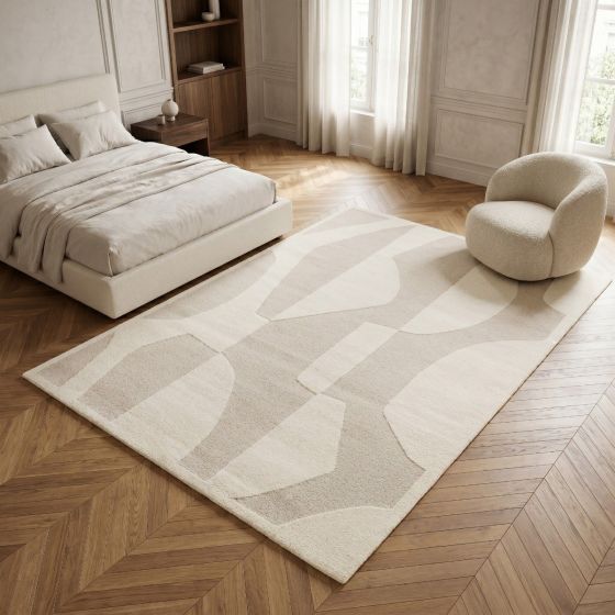 TAPIS DE SOL COCO DECO TEXTURE BLANC 160 X 230 CM - Photo N°3