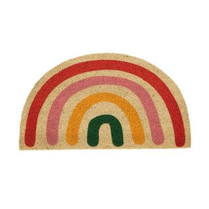 TAPIS D'INTERIEUR DEMI-LUNE ARC-EN-CIEL 70 x 40 cm