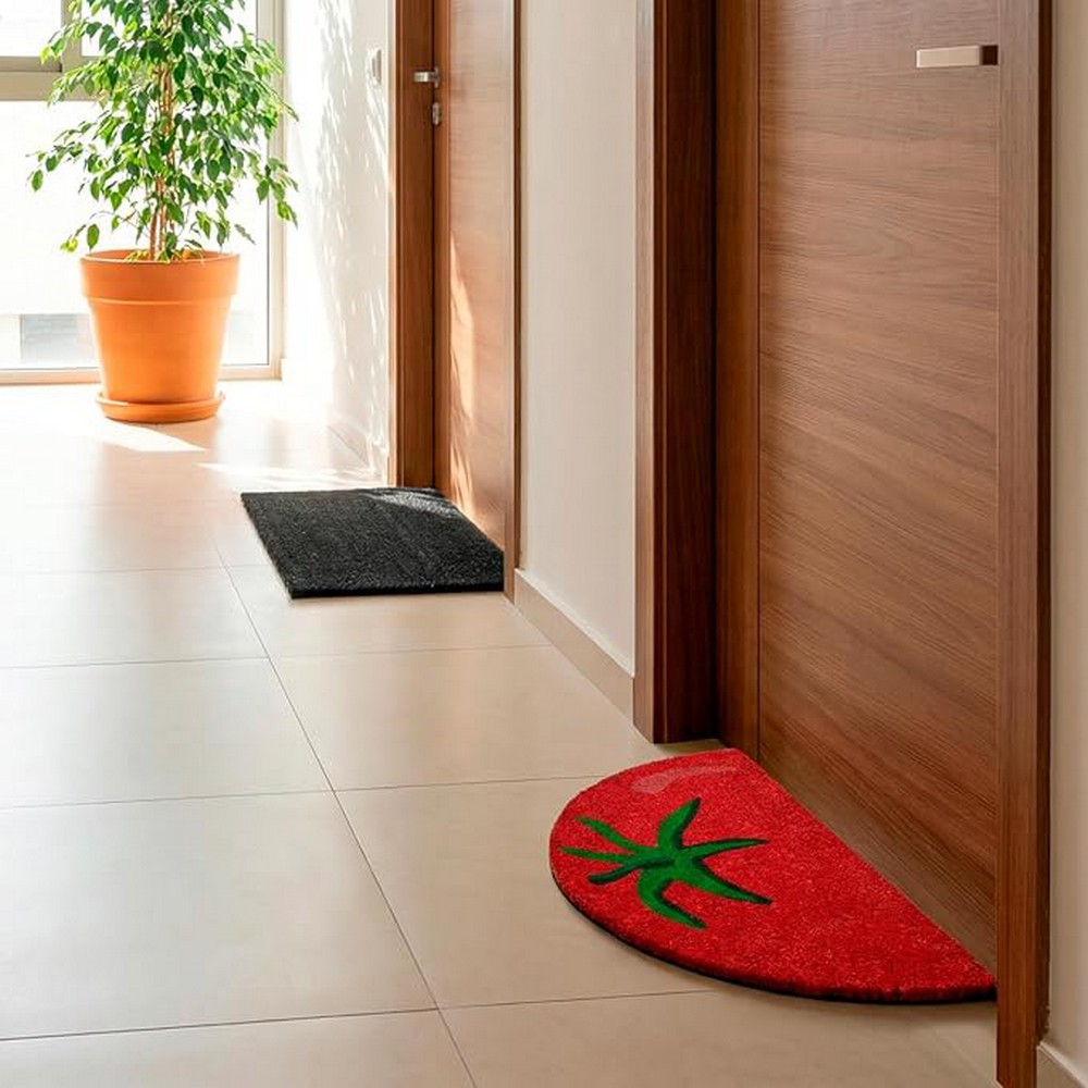 TAPIS D'INTERIEUR DEMI-LUNE TOMATE 70 x 40 cm - Photo N°4