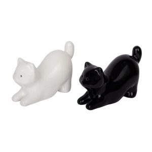 SALIERE POIVRIERE CHAT 10 x 8 cm