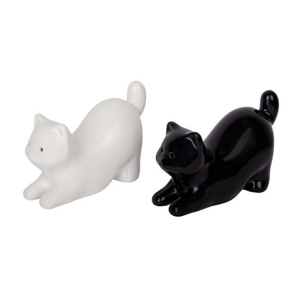 SALIERE POIVRIERE CHAT 10 x 8 cm - Photo N°1