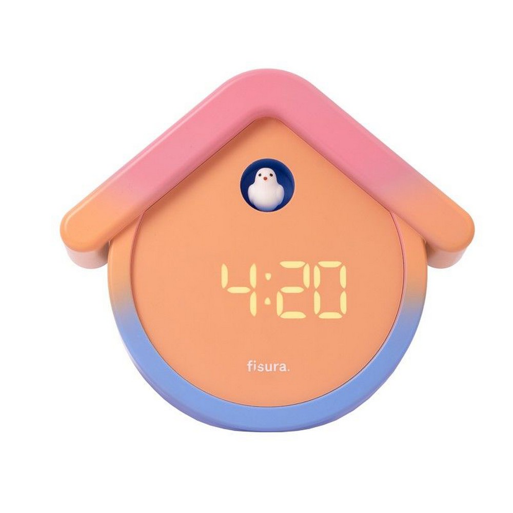 MAISON REVEIL NUMERIQUE COUCOU MULTICOLORE 20 x 17.7CM - Photo N°3