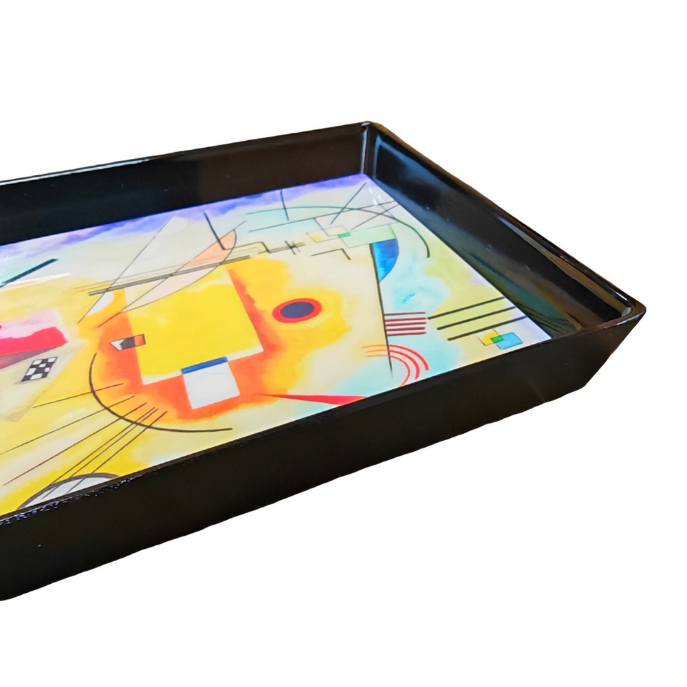 PETIT PLATEAU RECTANGULAIRE KANDINSKY  25 X 16 X 2 CM - Photo N°2