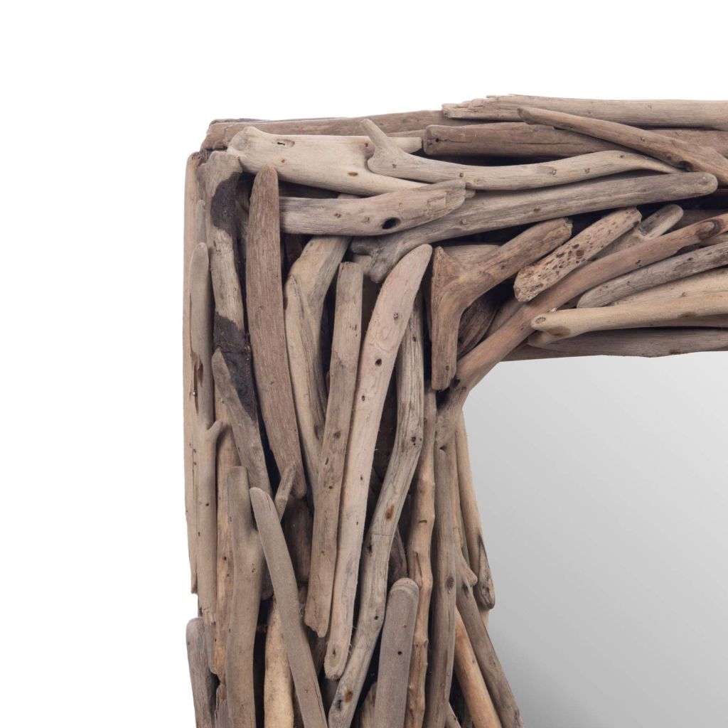 MIROIR EN BOIS FLOTTE MALDIVES 68 X 128 X 9 CM - Photo N°4