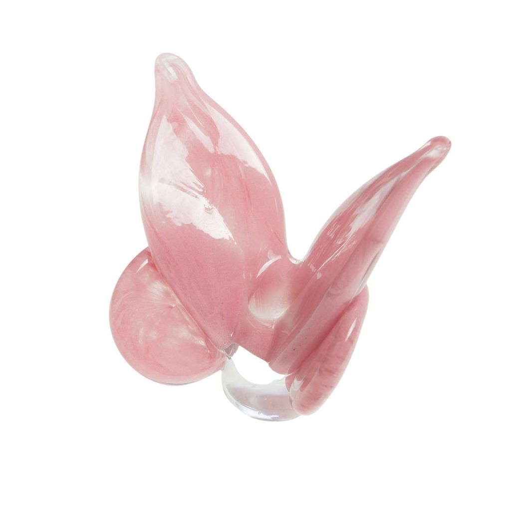 PAPILLON SULFURE LEON ROSE  12 x 10 x 7 cm - Photo N°2
