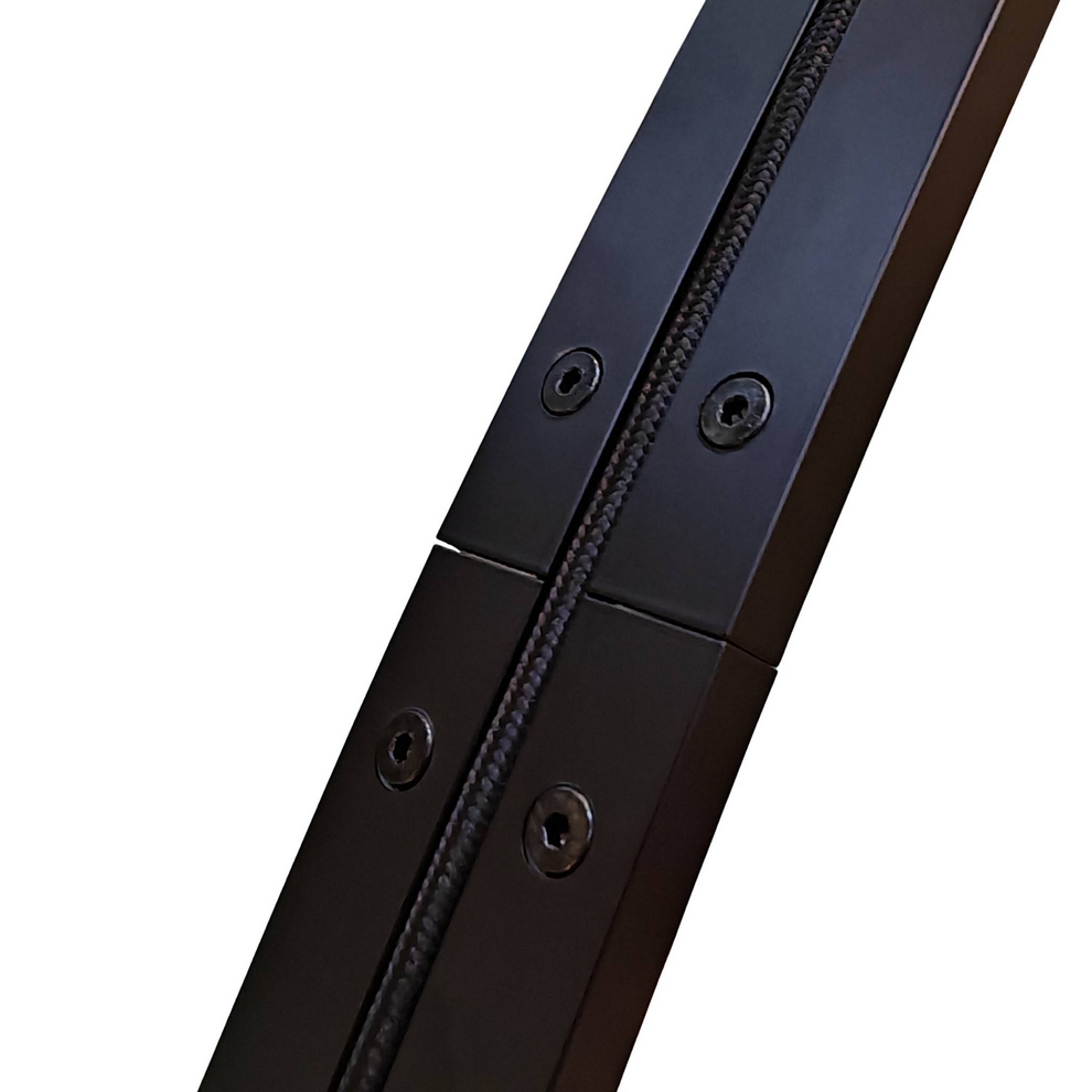 LAMPE A ARC ARCHI ABAT-JOUR CONIQUE NOIR  163 X 183 X 50 CM - Photo N°3