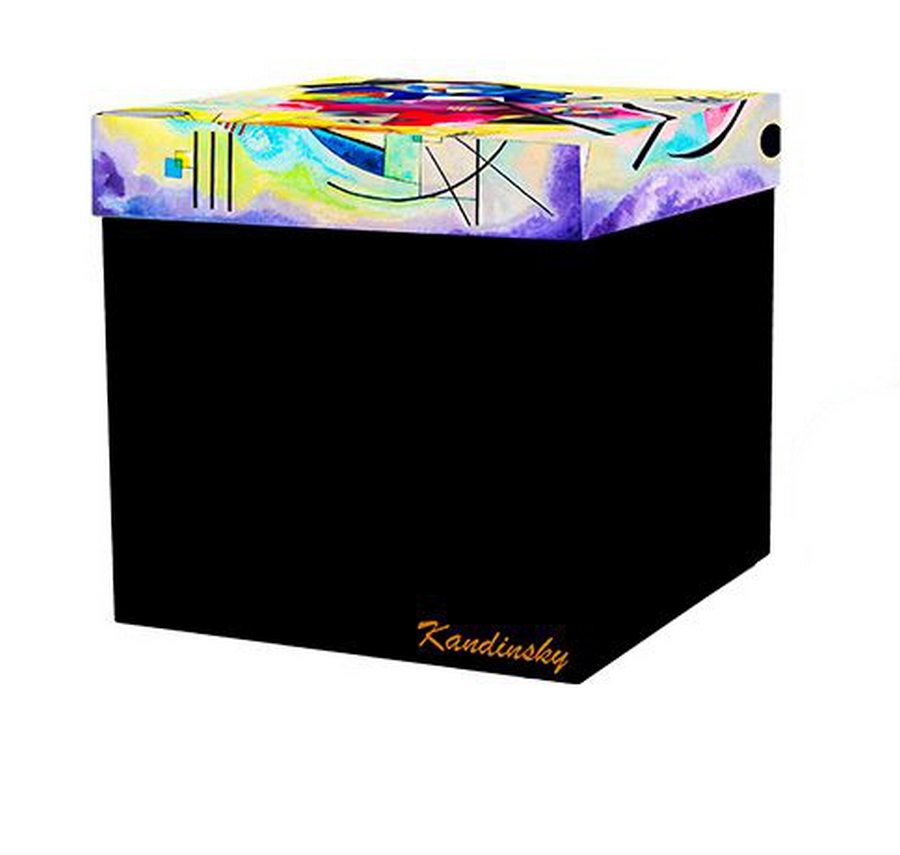 COFFRET BOL DEJEUNER COLLECTION KANDINSKY JAUNE-ROUGE-BLEU 500ML - Photo N°3