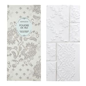 TABLETTE PARFUMEE SECRET D'ARMOIRE POUDRE DE RIZ