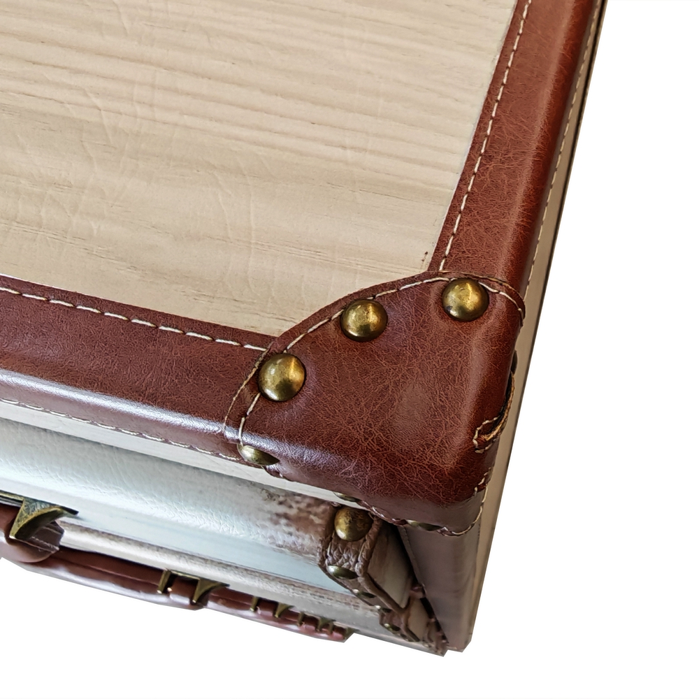 MEUBLE VALISE POUR RANGEMENT 5 TIROIRS NEVADA 42 X 93 X 30 CM - Photo N°7